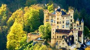 Bavorské zámky - Hohenschwangau, Nemecko