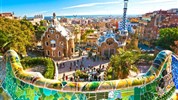 Krásy Katalánska s pobytom pri mori - Parc Güell, Barcelona, poznávací zájazd, Španielsko 