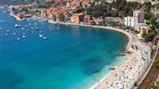 Nice s návštevou Monaka - Pláž v Nice