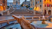 Rím - večné mesto autobusom - Španielske schody, Rím, poznávací zájazd, Taliansko