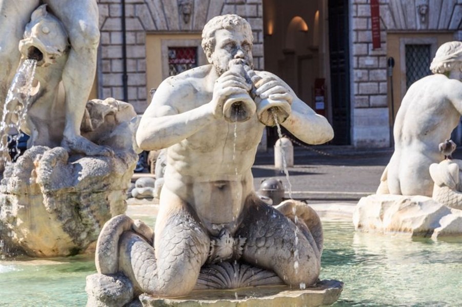 Rím - večné mesto letecky - Piazza Navona, Rím, poznávací zájazd, Taliansko