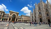 Miláno - Mesto módy - Námestie Piazza Duomo, Miláno, poznávací zájazd, Taliansko