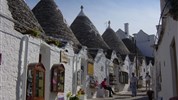 Okúzľujúca Apúlia - Alberobello, unikátne domčeky, poznávací zájazd, Taliansko