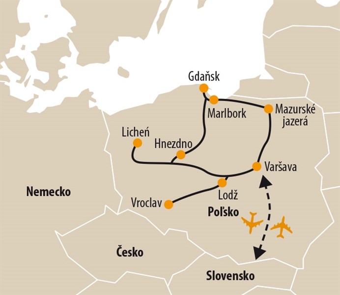 Mazurske jazerá - spoznávanie poľskej exotiky
