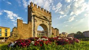 Rimini, Pesaro, Urbino s pobytom pri mori